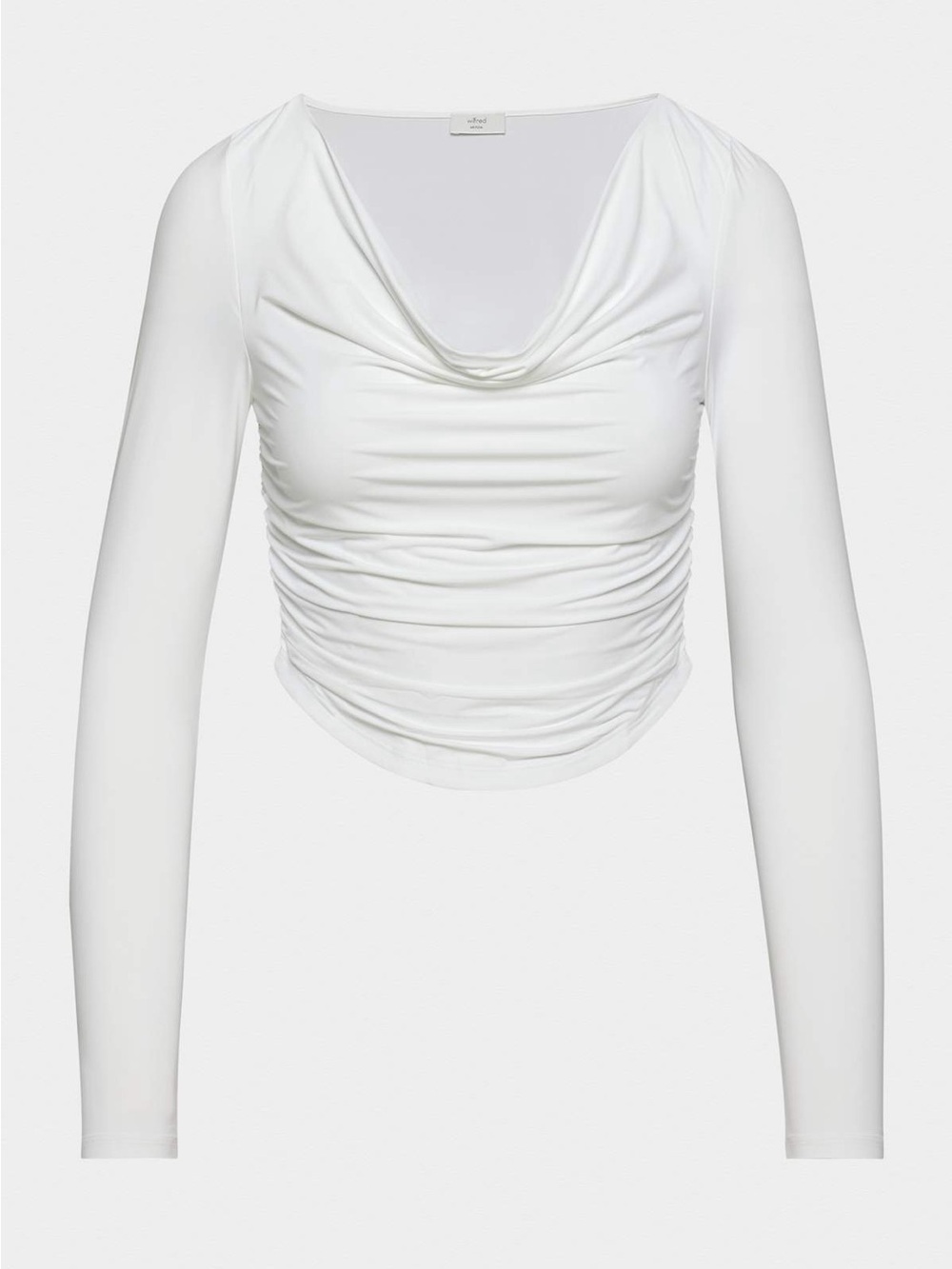 Aritzia Wilfred Parfait Longsleeve cowl neck blouse